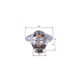 Ducato Termostat 1990-2006 Gates 500329622
